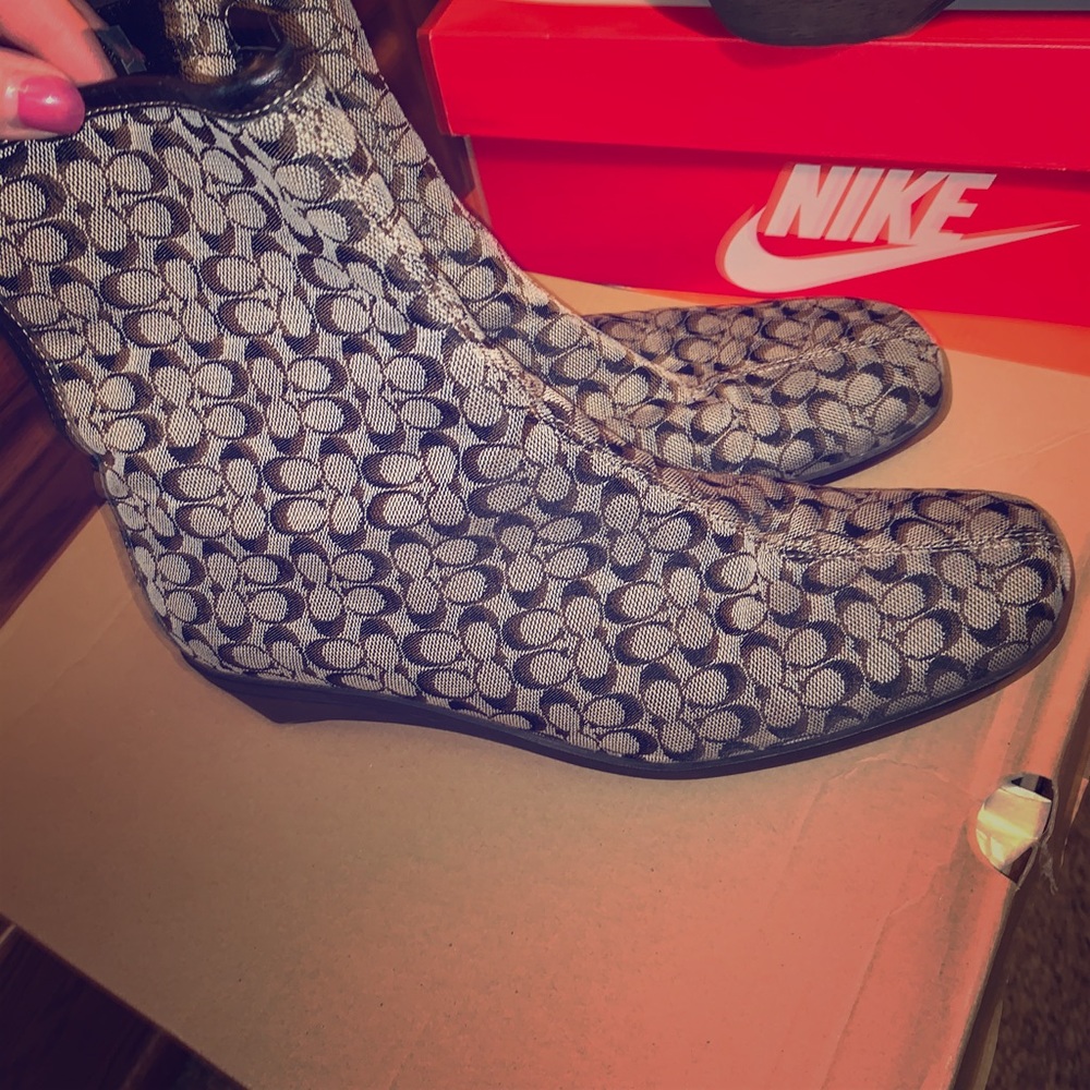 Coach booties